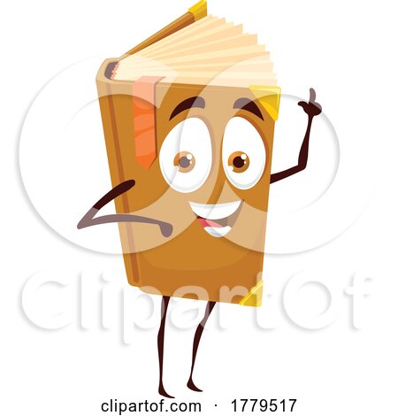Book Mascot Character by Vector Tradition SM