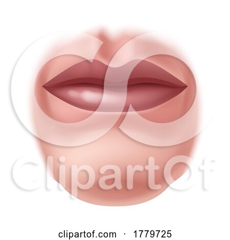 Mouth Five Senses Human Body Part Sense Organ Icon by AtStockIllustration