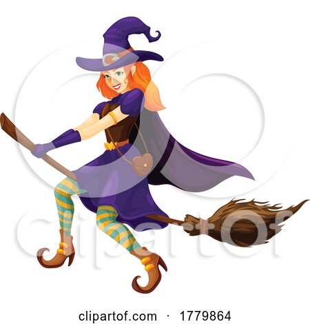 Halloween Witch by Vector Tradition SM