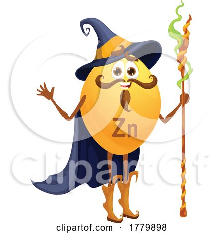Micronutrient Mascot Wizard by Vector Tradition SM