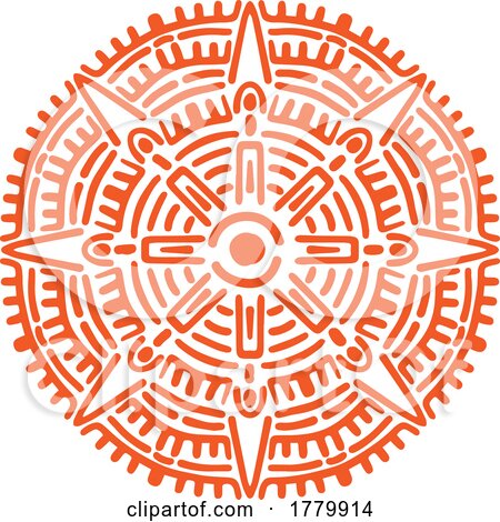 Mayan Aztec Totem Design by Vector Tradition SM
