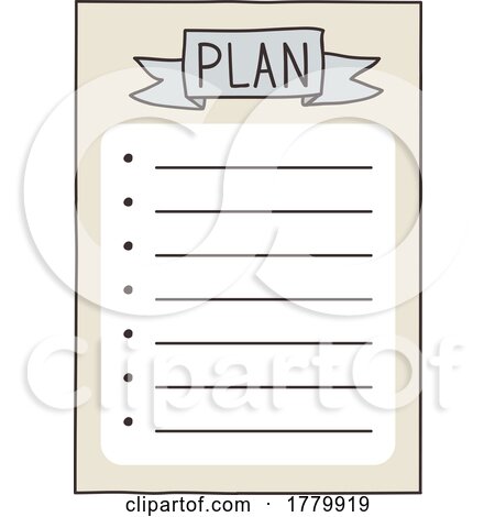 Plan List by Vector Tradition SM