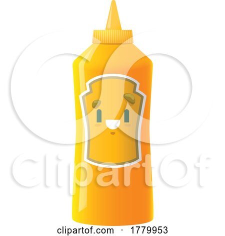 Mustard Bottle by Vector Tradition SM