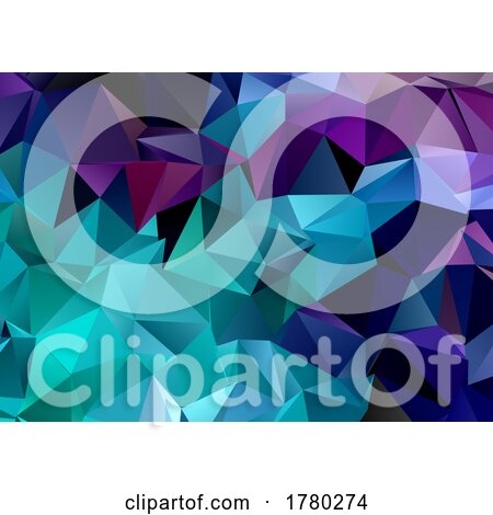 Abstract Background with a Low Poly Design by KJ Pargeter