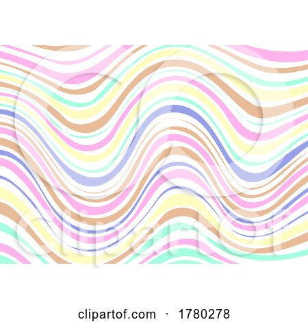 Abstract Wavy Lines Pattern Background by KJ Pargeter