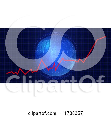 Abstract Background Depicting Global Cost of Living Increase by KJ Pargeter