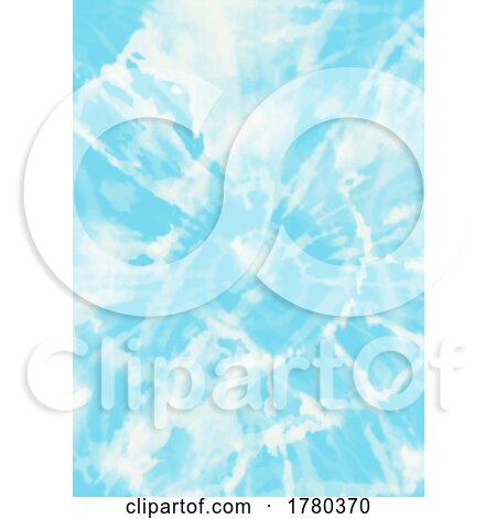 Abstract Background with Tie Dye Design by KJ Pargeter