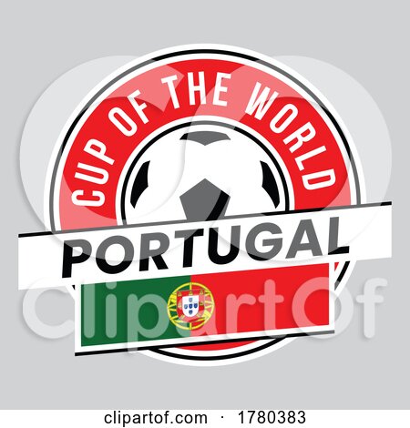 Portugal Team Badge for Football Tournament by cidepix