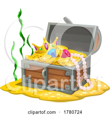 Sunken Treasure Chest by Vector Tradition SM
