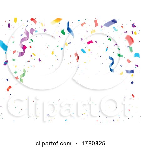 Party Confetti Background by Vector Tradition SM