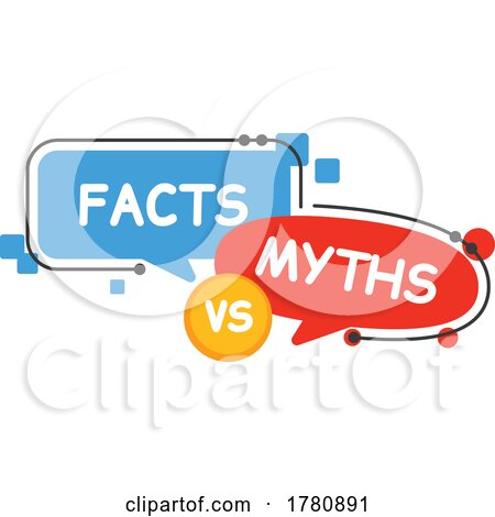 Myths Vs Facts Design by Vector Tradition SM
