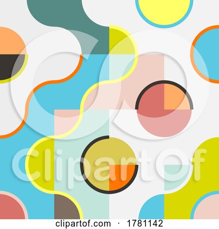 Abstract Geometric Art Background by KJ Pargeter