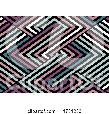 Abstract Stripes Wallpaper Design Background by KJ Pargeter