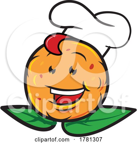 Cartoon Meatball Chef Mascot by Domenico Condello