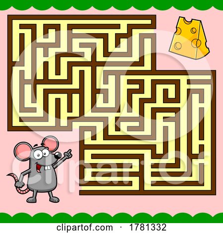 Maze of a Mouse to Cheese by Hit Toon