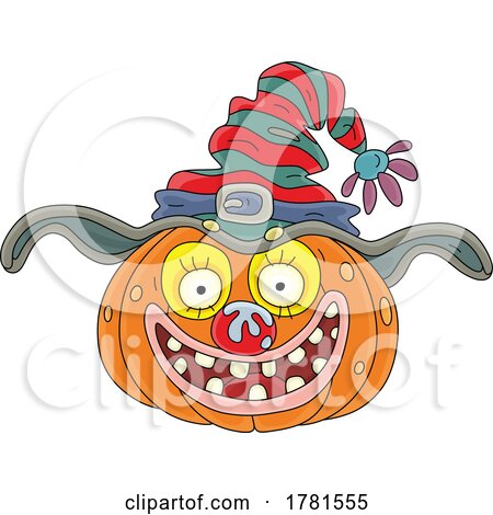 Silly Halloween Pumpkin by Alex Bannykh