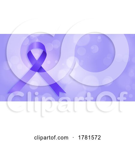 Pancreatic Cancer Awareness Ribbon Background by KJ Pargeter