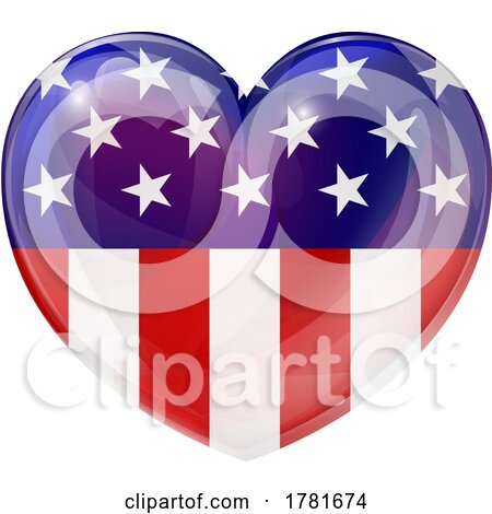 American Heart by AtStockIllustration