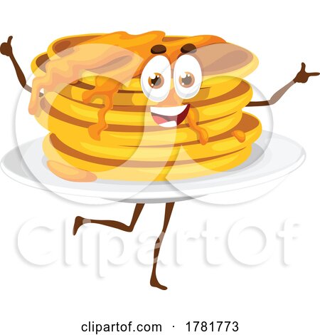 Pancakes Character by Vector Tradition SM