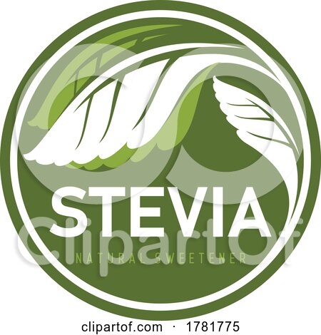 Stevia Leaf Design by Vector Tradition SM