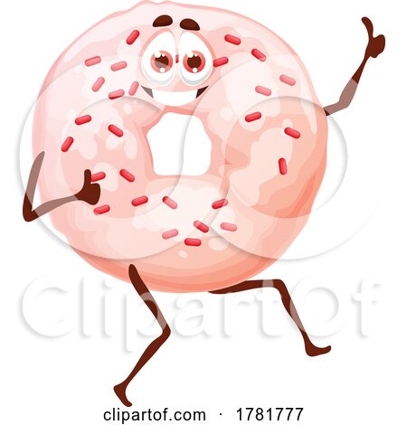 Donut Mascot by Vector Tradition SM