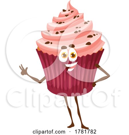 Cupcake Mascot by Vector Tradition SM