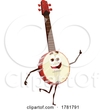 Banjo Mascot by Vector Tradition SM