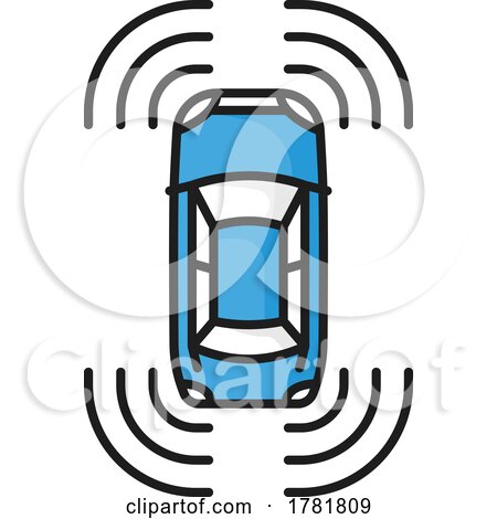 Smart Car Icon by Vector Tradition SM