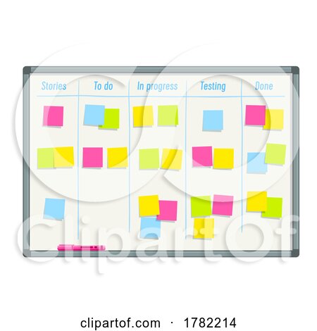 Scrum Task Board by Vector Tradition SM