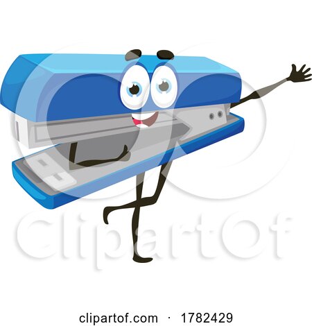 Stapler School Mascot by Vector Tradition SM