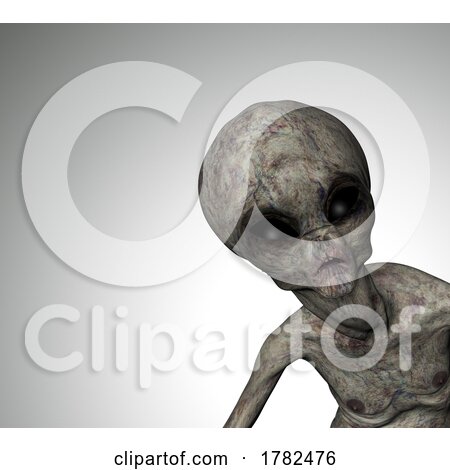 3D Halloween Alien Type Creature by KJ Pargeter