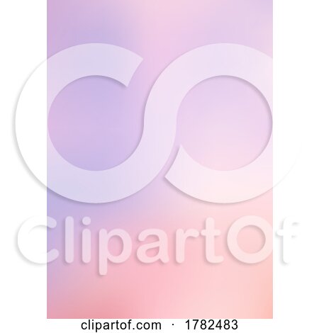 Pink Ombre Gradient Blur Background by KJ Pargeter