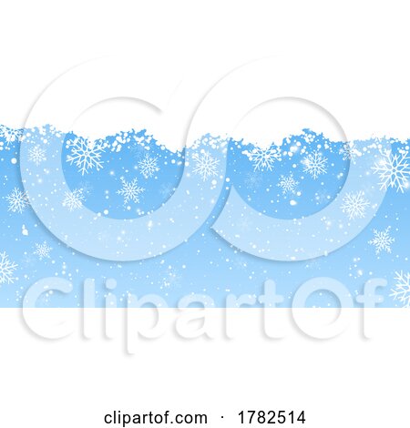 Christmas Snowflake Banner Design by KJ Pargeter