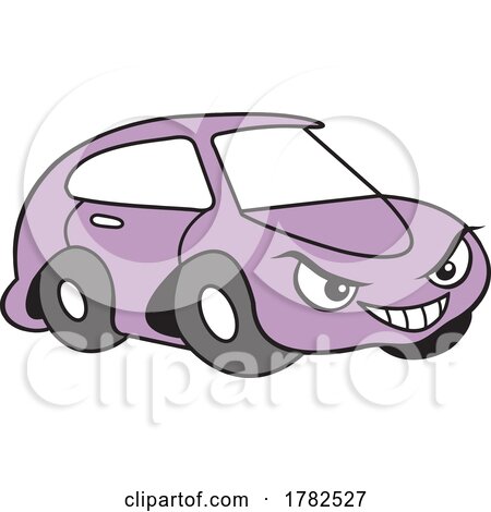 Cartoon Wicked Autu Car Mascot Character by Johnny Sajem