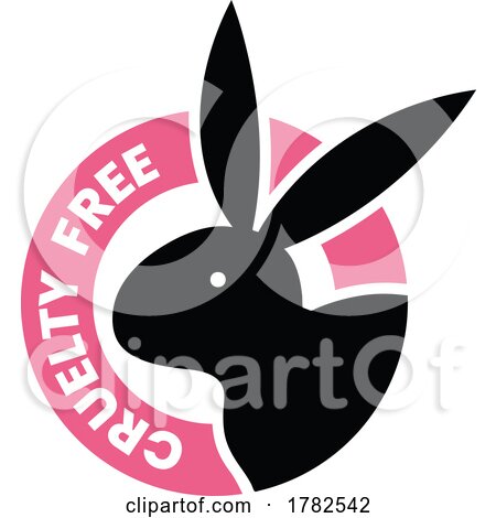 Black and Pink Cruelty Free Icon 1 by cidepix