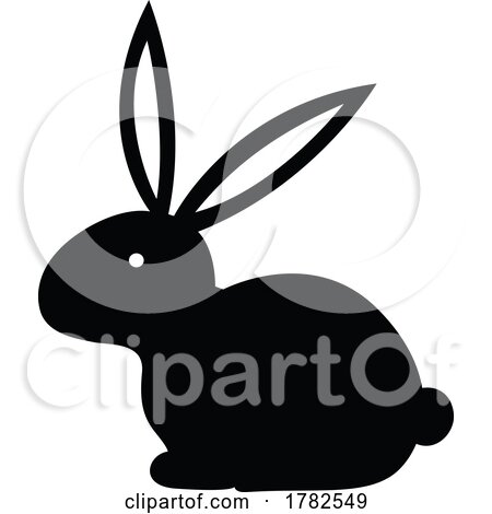 Black Rabbit Silhouette 2 by cidepix