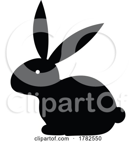 Black Rabbit Silhouette 1 by cidepix