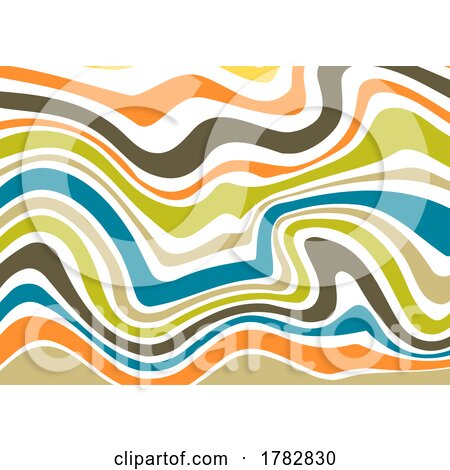 Abstract Wavy Pattern Design by KJ Pargeter