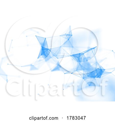 3D Abstract Background with a Modern Plexus Design by KJ Pargeter