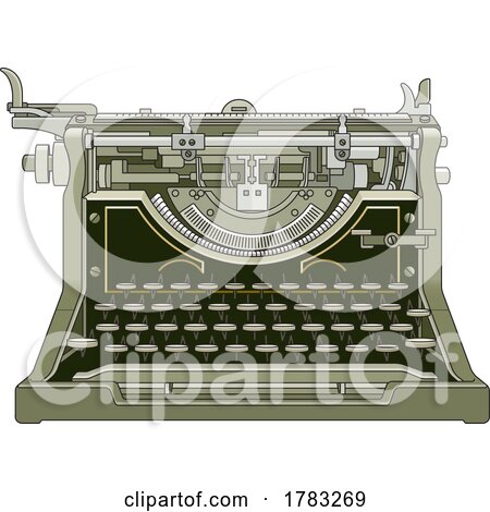 Antique Typewriter by Lal Perera