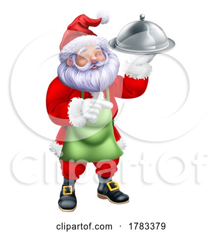 Christmas Santa Claus Father Christmas Food Chef by AtStockIllustration