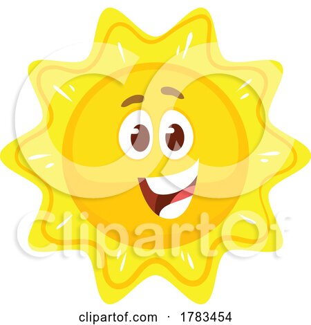 Sun Character by Vector Tradition SM