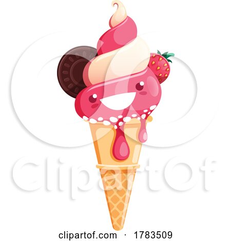 Ice Cream Mascot by Vector Tradition SM