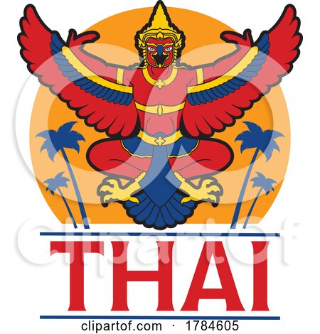 Emblem of Thailand by Vector Tradition SM