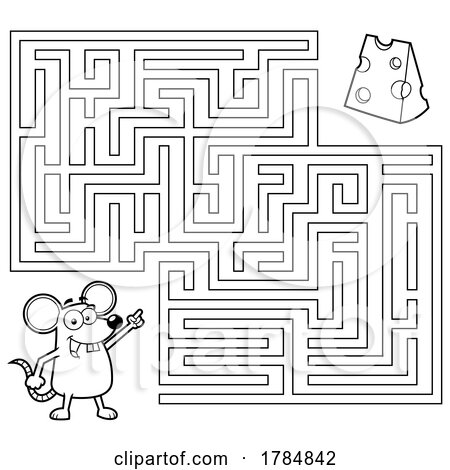 Maze of a Mouse to Cheese by Hit Toon
