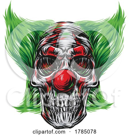 Skull Clown by Domenico Condello