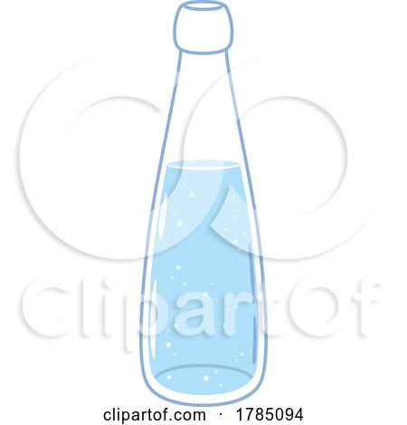 Bottle of Water by Vector Tradition SM