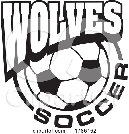 WOLVES Team Soccer with a Soccer Ball by Johnny Sajem