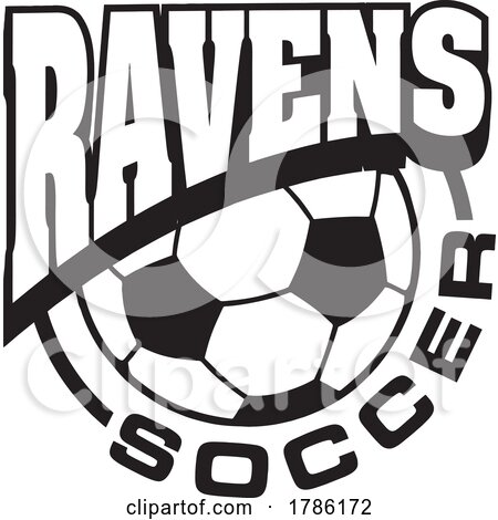RAVENS Team Soccer with a Soccer Ball by Johnny Sajem
