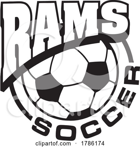 RAMS Team Soccer with a Soccer Ball by Johnny Sajem